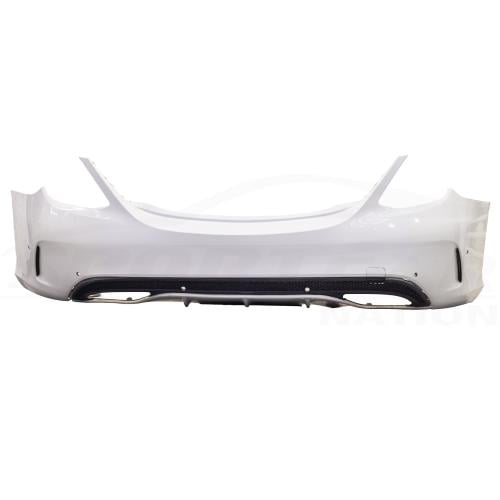 صدام خلفي مرسيدس E-CLASS