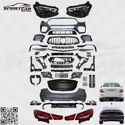 كت مرسيدس E-class-2017-2020 تحويل الى 2023 E63 -