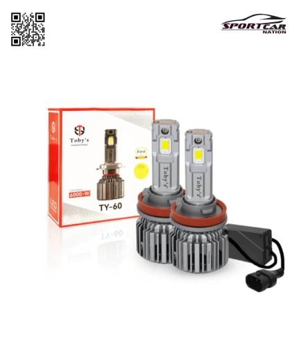 طقم لمبة LED اصلية بقوة 60 واط ابيض