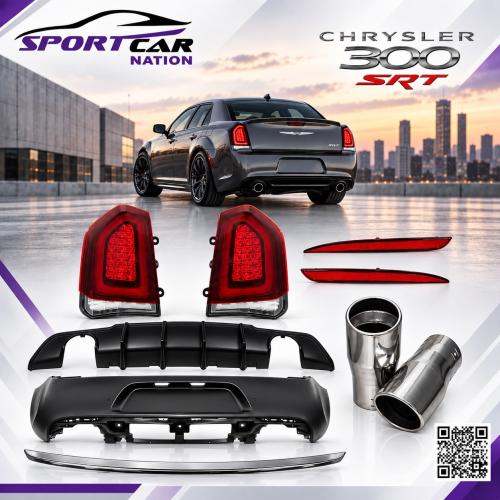 باكدج الخلفية الكاملة chrysler 300 SRT