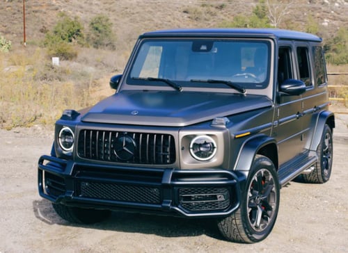 دعامة حديد صدام امامي G63 2026 BULL BAR