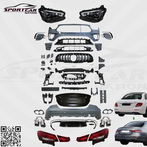 كت خارجي مرسيدس E53 AMG طقم هيكل كامل لسيارات الفئ...