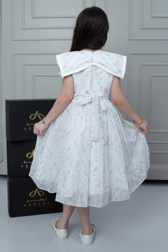 فستان ترف شيفون ناعم وأنيق .. فستان بناتي