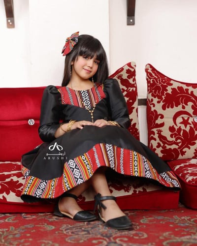 فستان سدو يوم التأسيس بناتي