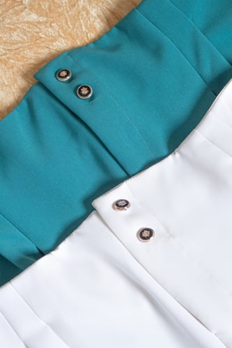 بنطلون نسائي بتصميم عصري وأنيق 2 ألوان