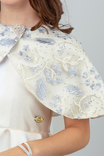 فستان سهرة للسن المحير ميكادو بيج