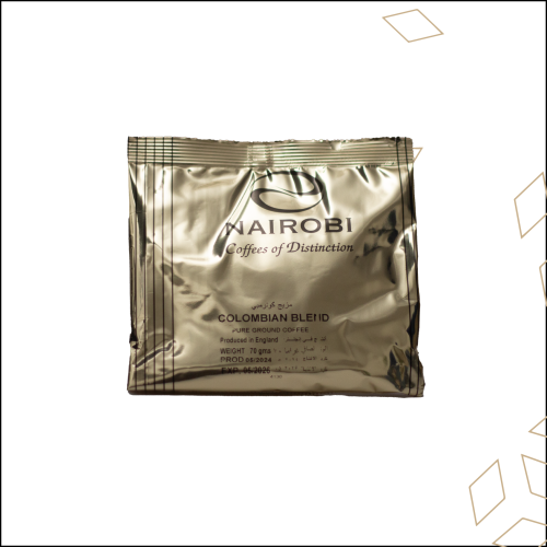 مزيج قهوة بن مطحونة كولومبيان بلند بفلتر (للطيران)