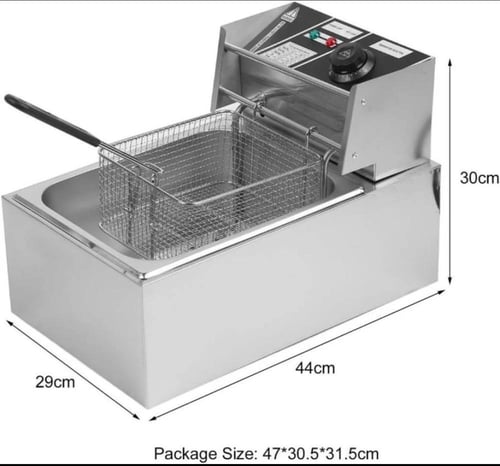 قلاية كهربائية عميقة 6 لتر من دينكس