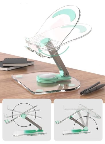 ستاند ايباد والأجهزة اللوحية دوران 360 درجة من باس...