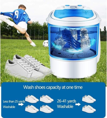 غسالة كهربائية 2 في 1 غسالة ذكية صغيرة