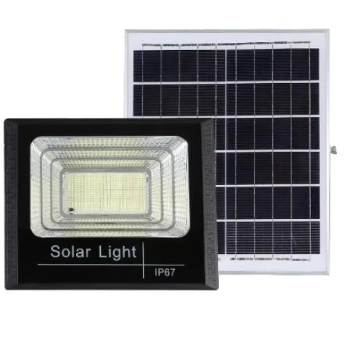 كشاف طاقة شمسية 100 واط مقاوم للماء مع ريموت تحكم...