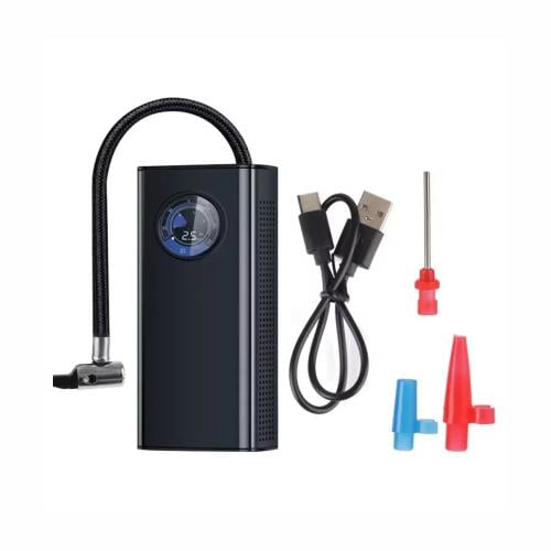 جهاز نفخ الإطارات الذكي لاسلكي جهاز عملي و قوي لنف...