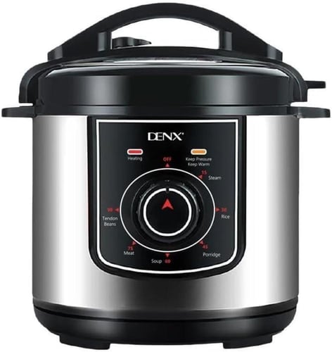 طنجرة ضغط كهربائية من دينكس، سعة 6 لترات، 1000 واط...