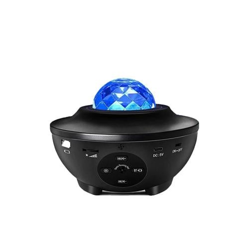 إضاءة نجوم ملونة مع سماعات بلوتوث وريموت تحكم من د...