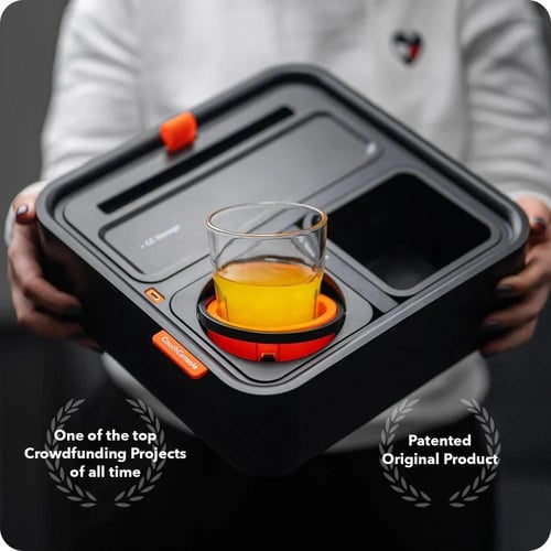 "حامل الأكواب متعدد الاستعمالات