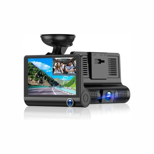 كاميرا سيارة من دينكس ثنائية العدسة بدقة عالية