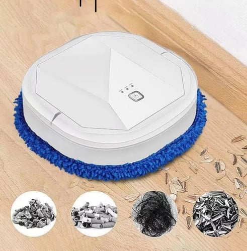 مكنسة كهربائية ذكية لتنظيف الأرضيات الجافة والمبلل...