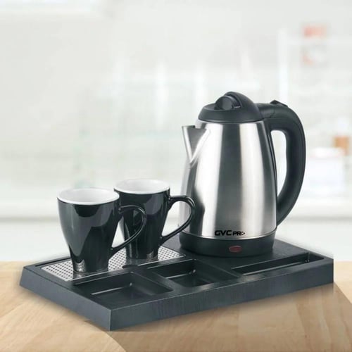 غلاية ماء ذكية 1.5 لتر مع كوبين GVKH-333 GVC PRO