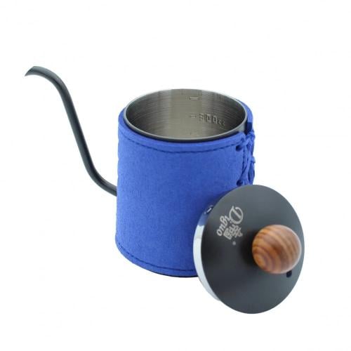 ابريق ترشيح القهوة 300 مل بجلد عازل حرارة فاخر