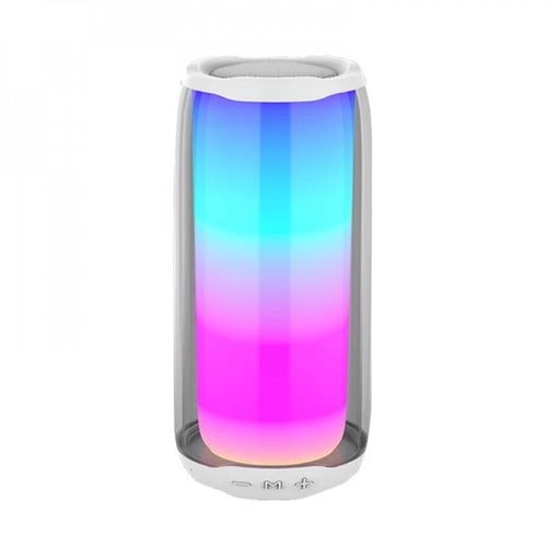مكبر صوت - سبيكر بلوتوث مع اضاءة ليد 360 درجة من ب...