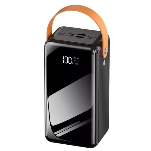 بنك طاقة 50000 ملي أمبير بشحن سريع كيبلين ومنفذ PD