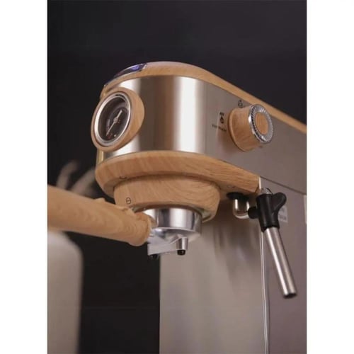 GVC PRO - ماكينة قهوة اسبريسو خشبية استيل - GVCMPR...