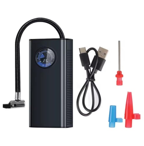 بكج السيارة المتكامل داش كام + منفاخ للكفرات + شاح...