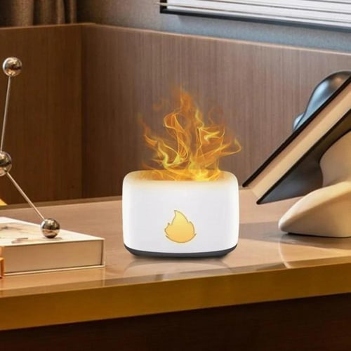 فواحة ومرطب هواء ذكي مع اضاءات ليد ليلية من باستك...