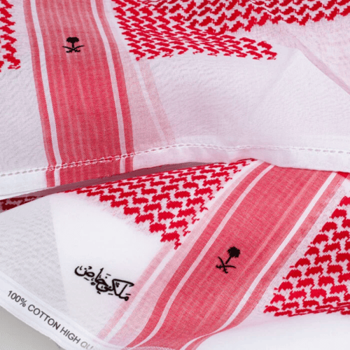 شماغ احمر ملكي خاص طويق