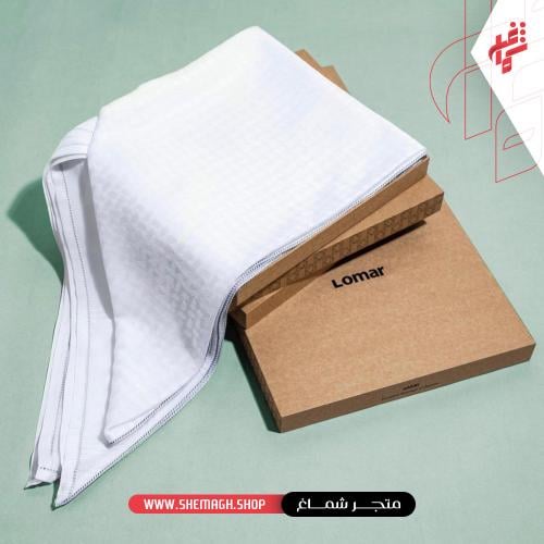 شماغ لومار الشاعر ابيض