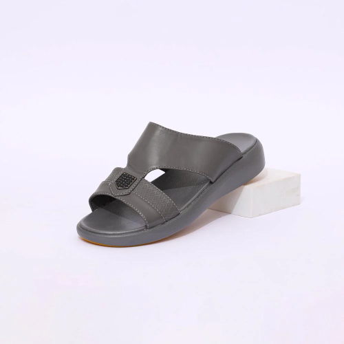 حذاء خليجي طبي رصاصي