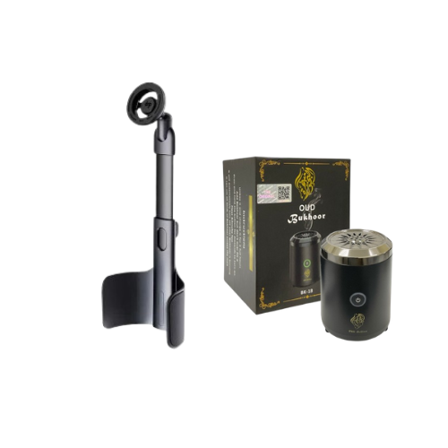 قاعدة لتثبيت الجوال ومبخرة الكترونية صغيرة