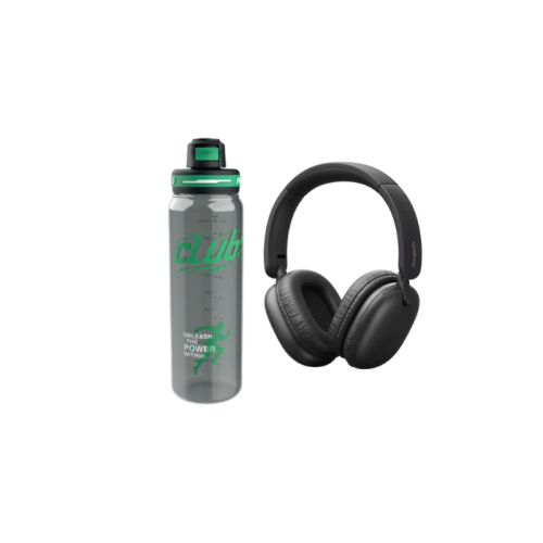 سماعة لاسلكية اورايمو مع مطارة ماء رياضية 1000ml
