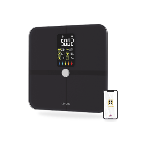 ميزان رقمي ذكي مع تطبيق خاص للجوال من ليفوري
