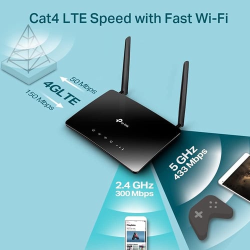 راوتر 4G LTE متعدد الوظائف MR200 AC750