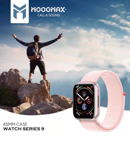 MOOGMAX ساعة يد الكترونية قماش SERIES9