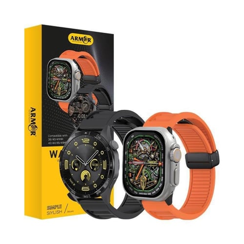 ARMOR سير ساعة ضد الماء ومريح