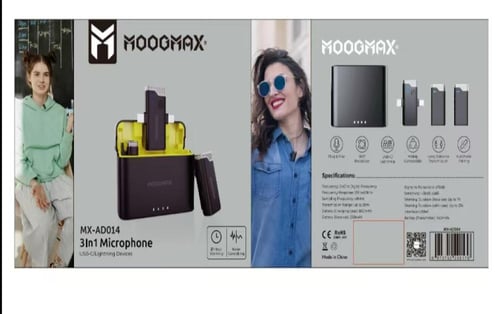 MOOGMAX مايكرفون TYPC &LIGHTNING