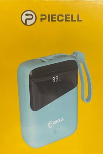 PIECELL شاحن متنقل 20000 الوان 65W مع سلك PD