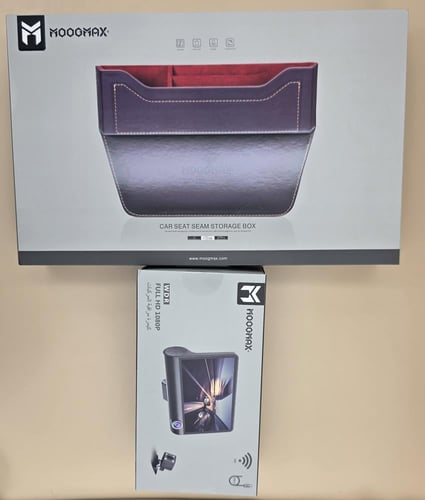 داش كام امامي وخلفي ومنظم لأغراض السيارة ومضلة للح...