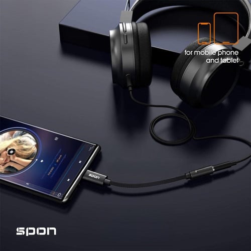 SPON موزع من TYPC الى منفذ مدخل AUX