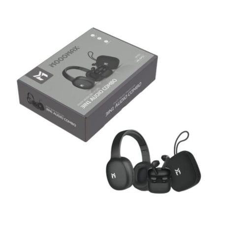 MOOGMAX بكج سماعة ايربودز وسماعة راس EP53