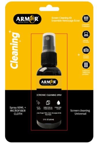 ARMOR بخاخ تنظيف وحماية زجاج الجوال