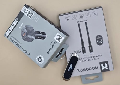 عرض راس سيارة منفذين USBوPD وسلك TYPC الى TYPC وقا...