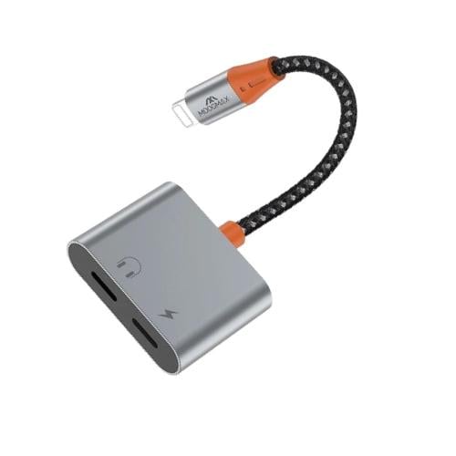 MOOGMAX موزع من IPHONE إلى منفذين مدخل PD