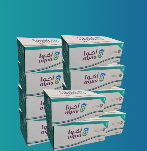 10 كرتون مياة اكو8 عبوة 330 مل كرتون 40 عبوة