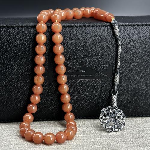 مسباح مسكي بلون عسلي كهرماني