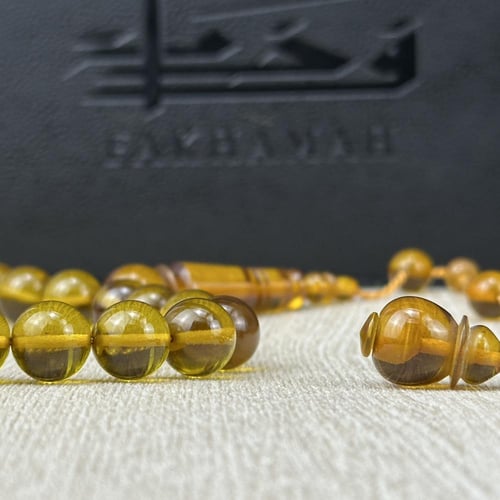 مسباح زعفراني أصفر زيتي