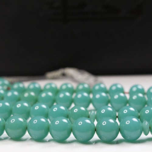 مسباح مسكي تركواز أخضر فاتح