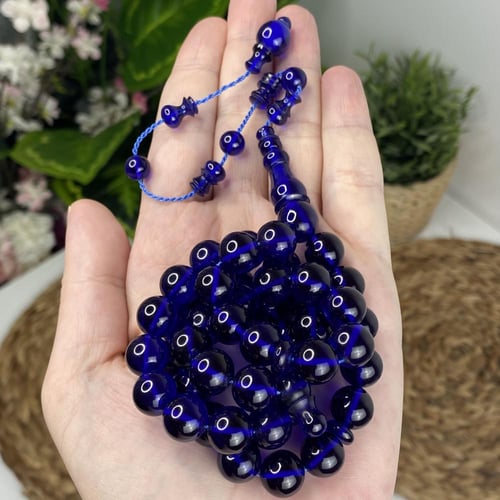 مسباح فاتوران أزرق نيلي شفاف